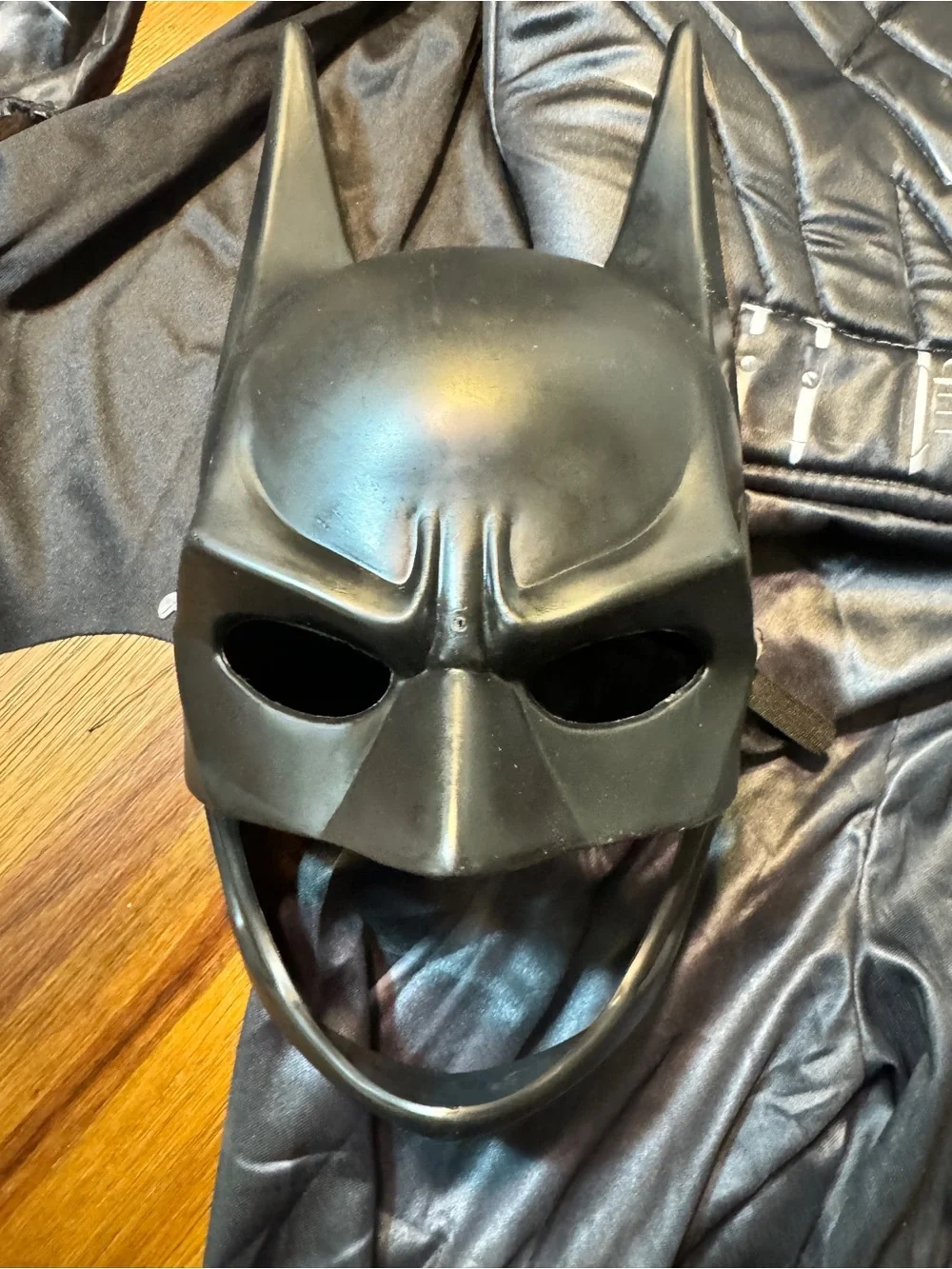 NWT Rubie’s DC Batman Muscle Chest Costume Size S 6/7 Complete 3 piece set